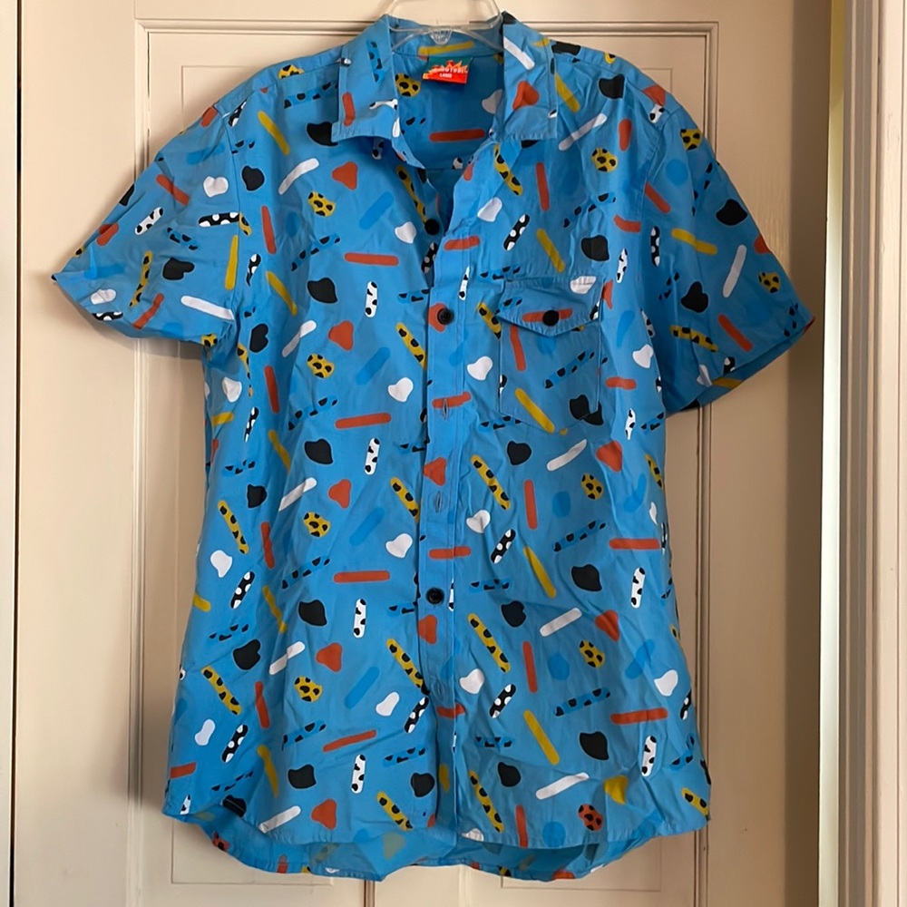 Mokuyobi button up shirt size L